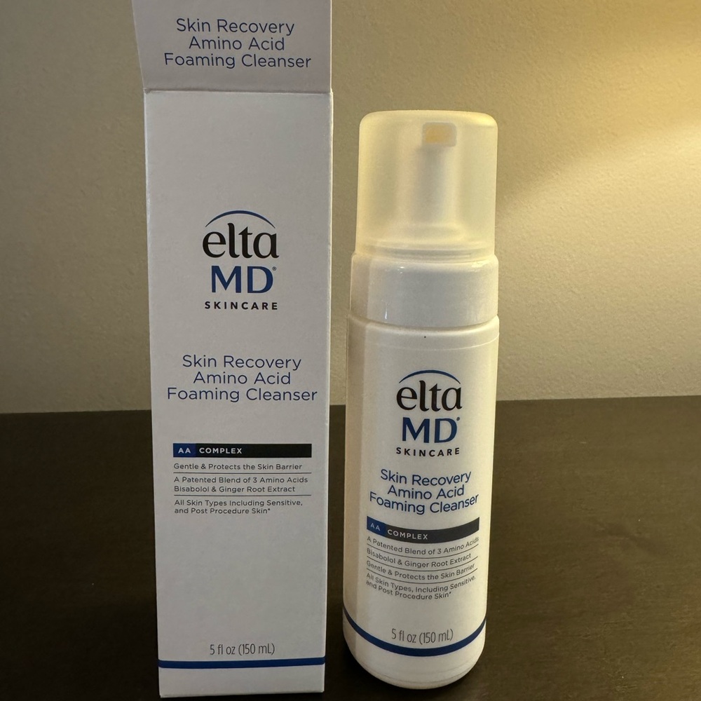Elta MD Skin Recovery Amino Acid Foaming Cleanser 5 oz 150 ml Full Size NIB